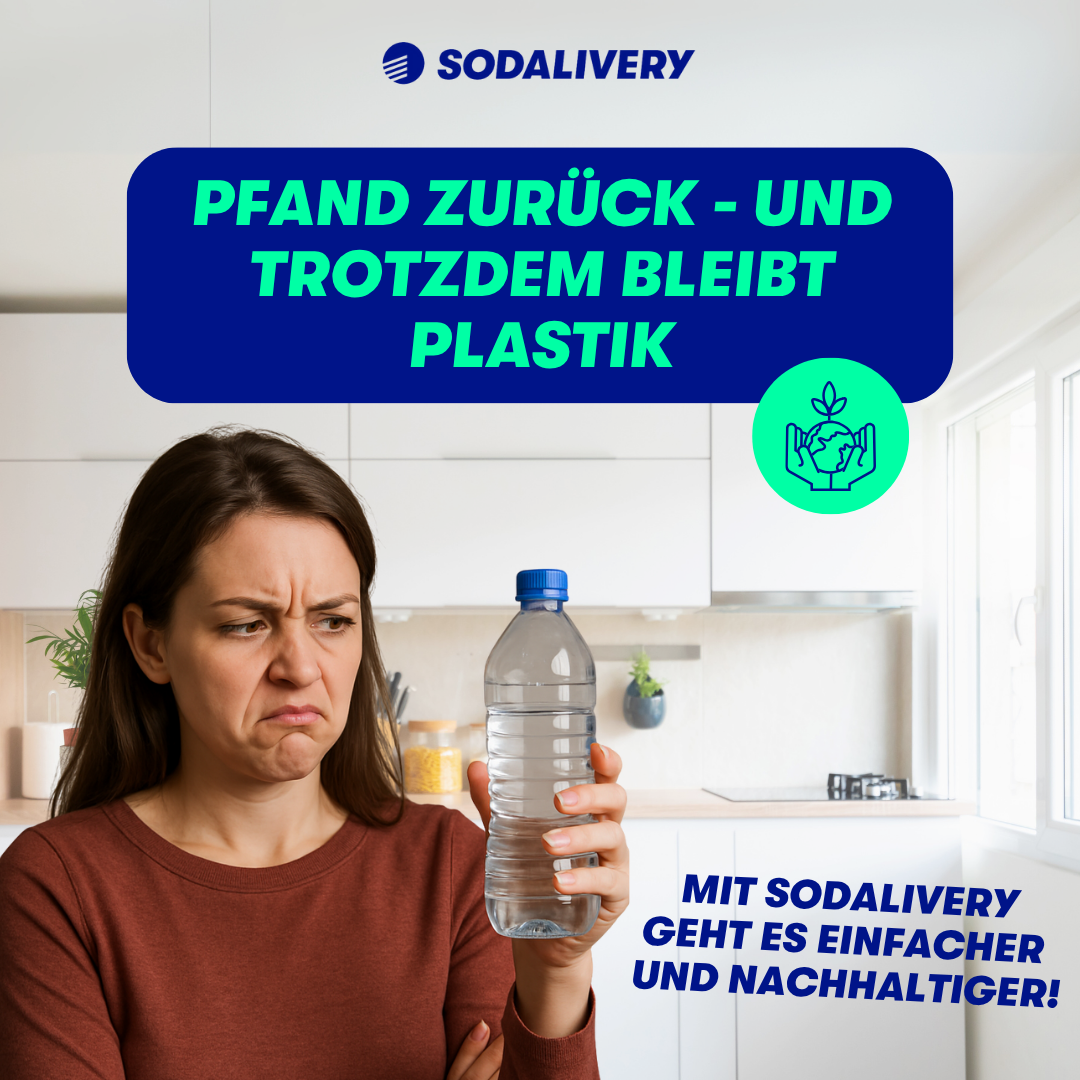 Pfand Rückgabe für PET Flaschen